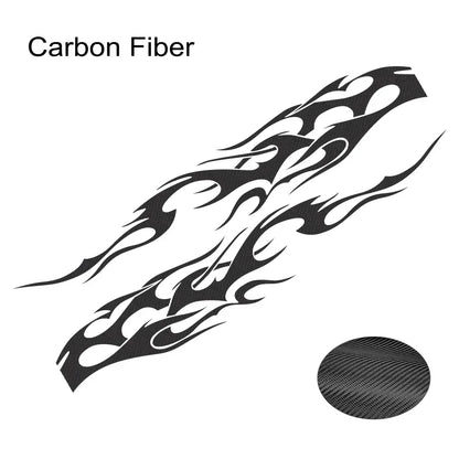 2Pcs Vinyl Flame Graphics 