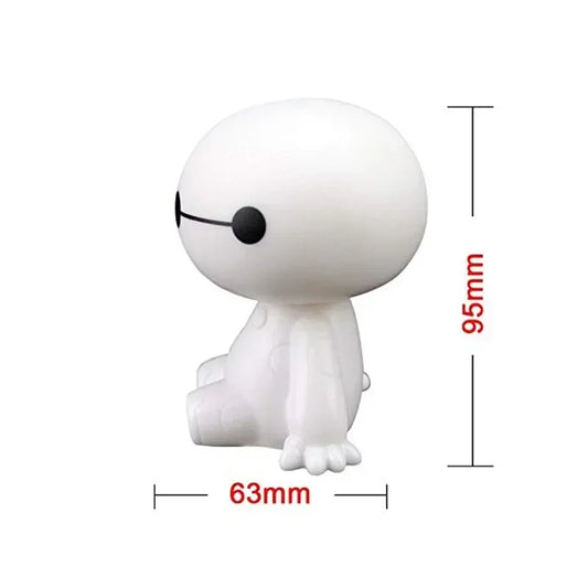 Minimalistisches Roboterhelden-Ornament