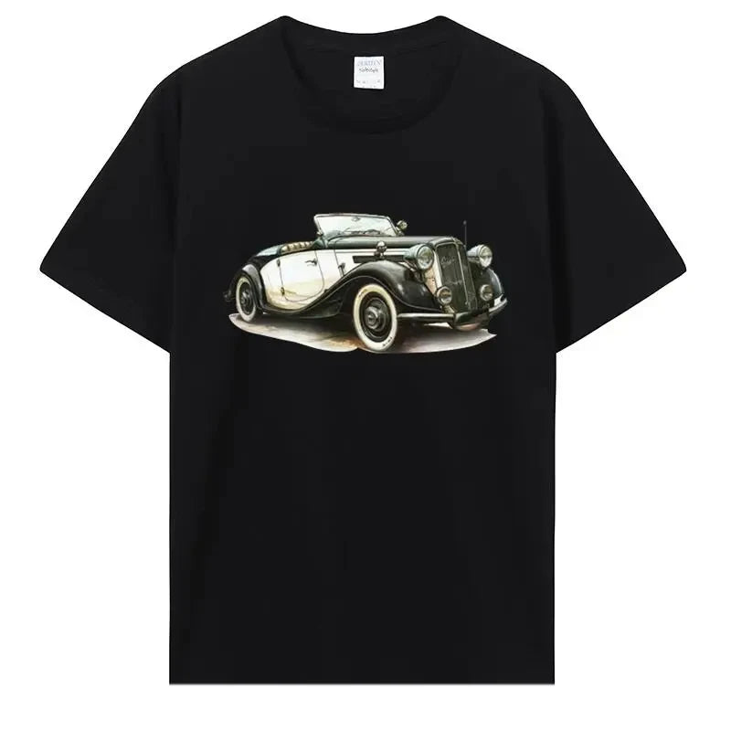 Classic Car O-Neck Shirt 