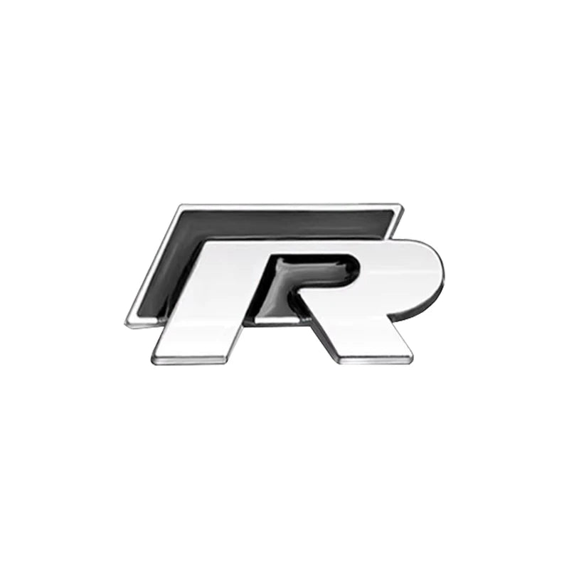 R logo Emblem Trunk Sticker