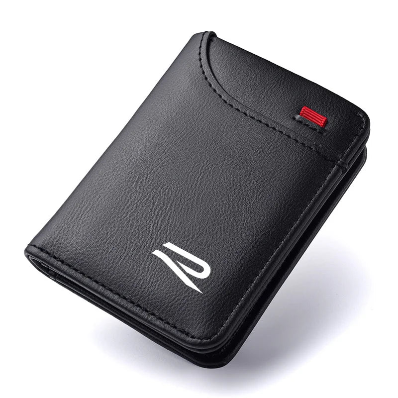 R Line Leather Wallet