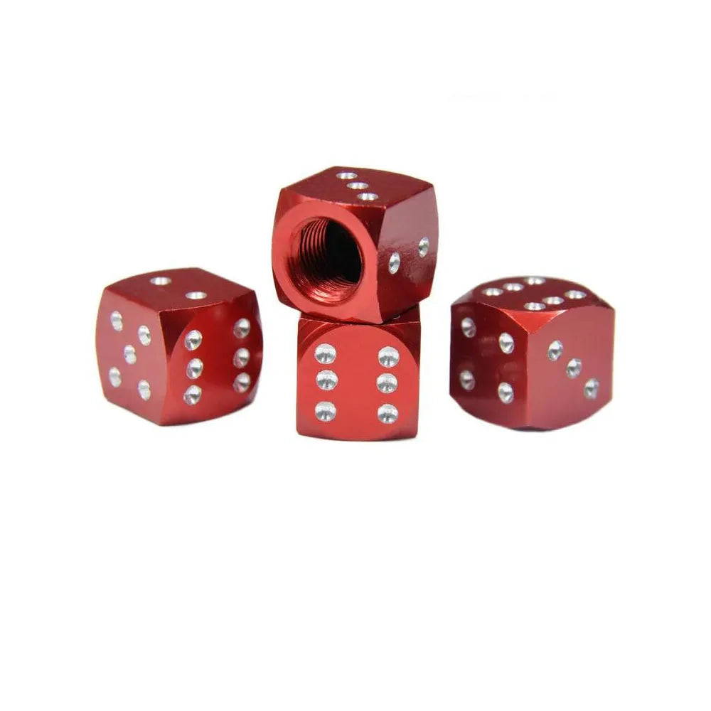 4Pcs/Set Aluminum Valve Caps 