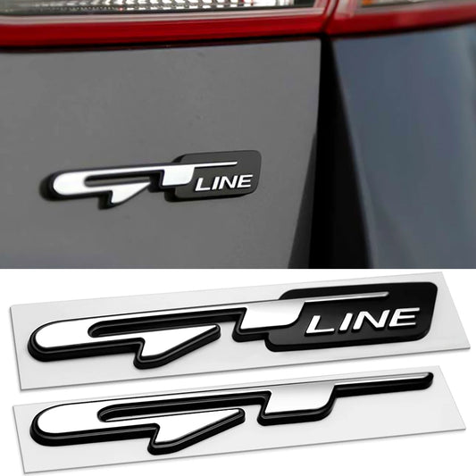3D Car GT Line Badge