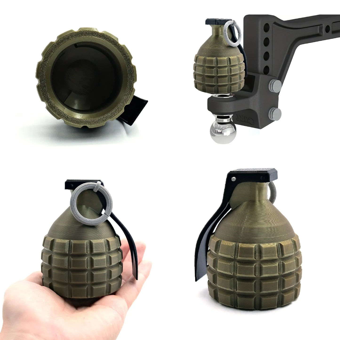 Tow Bar Grenade Prop Covers