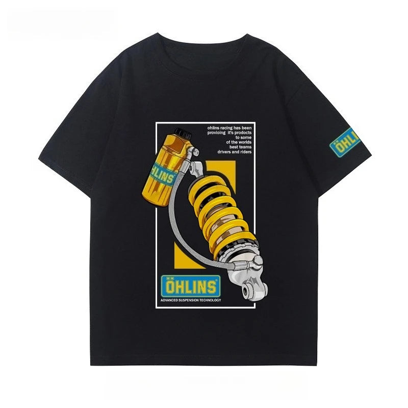 Technical Diagram Back Print T-Shirt