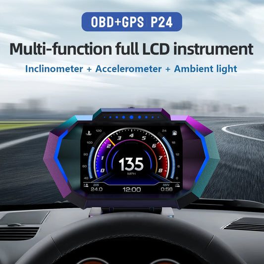 Digital LCD Car Dashboard
