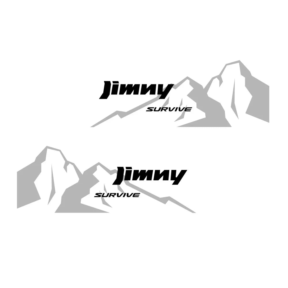 JIMNY Car Mountain Stickers