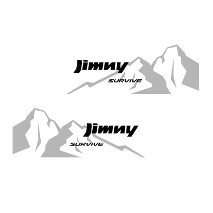 JIMNY Car Mountain Stickers