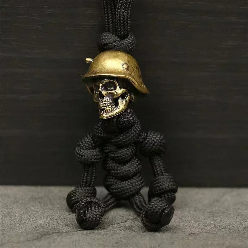 Skull Rope Keychain for Men 