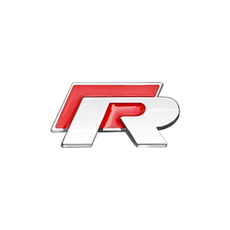 R logo Emblem Trunk Sticker