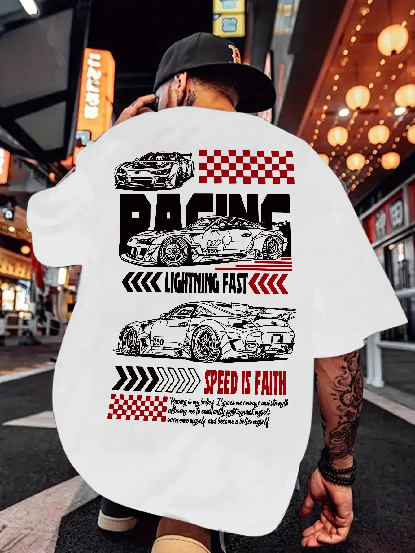 Camiseta extremamente rápida