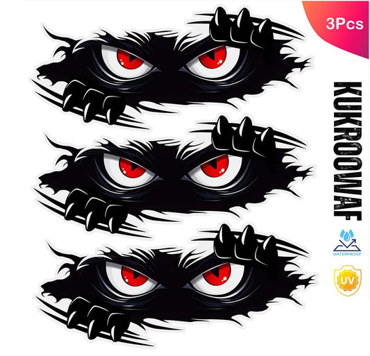 Evil Eyes Car Sticker