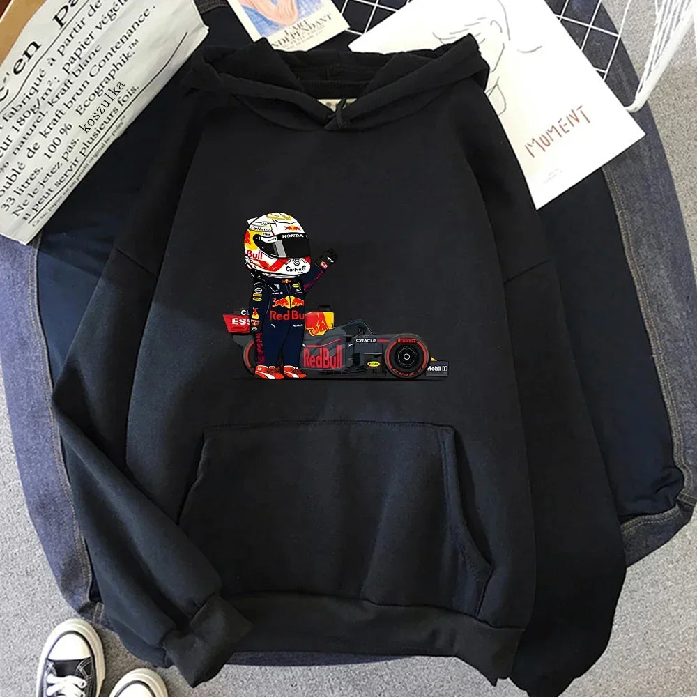 Mini F1 Hoodie Graphic Sweatshirt