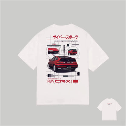 JDM-inspiriertes Auto-Grafik-T-Shirt