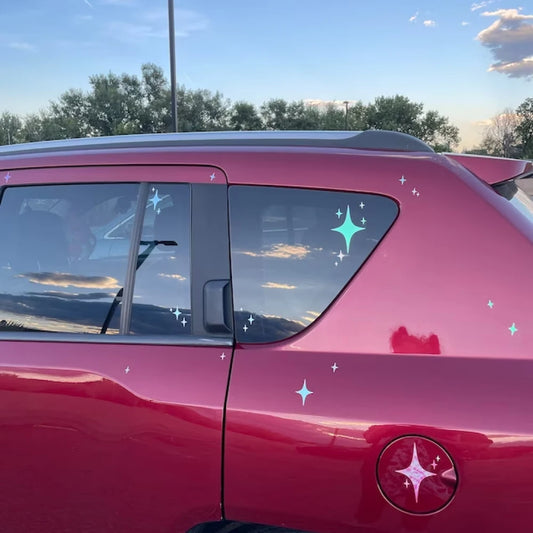 Bling Holographic Car Stickers 