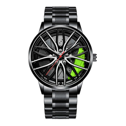 Car Wheel Watch for Men