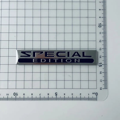 Special Edition Sticker Aluminium 