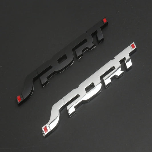 Badge d'emblème de voiture de sport