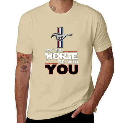 May the Horse Be with You Cotton Shirt