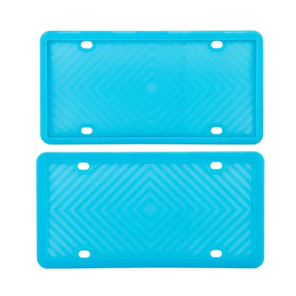 Silicone License Plate Frame 2-Pack