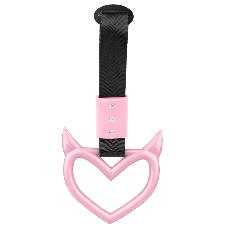 Heart Cat Ear Car Handle Strap
