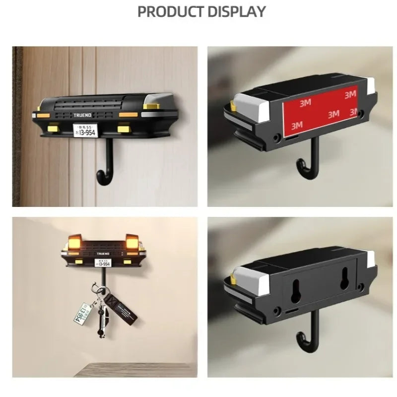 Car Keyring Headlights Keychain Holder