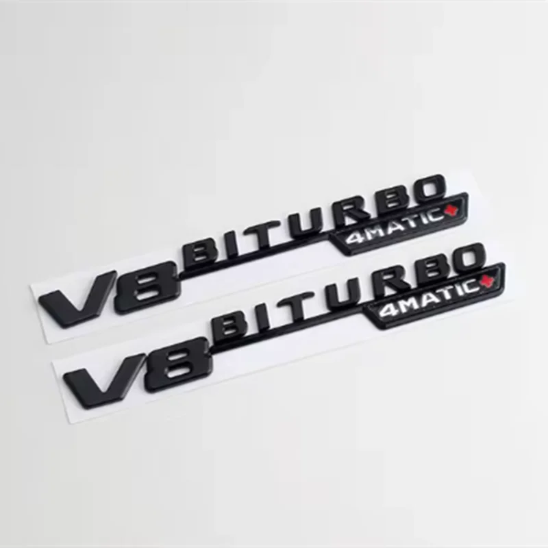 2PCS Vent Fender Trim Emblem Side Sticker