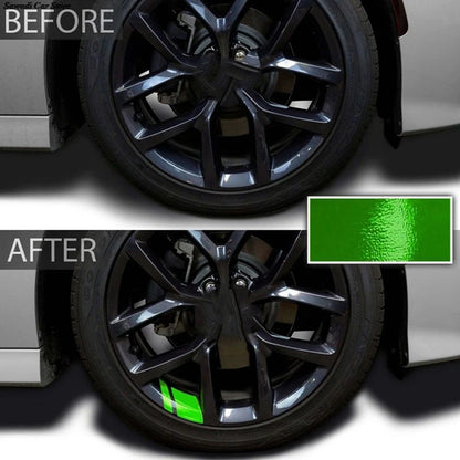 Pegatizas de calcomanías de la rueda del coche