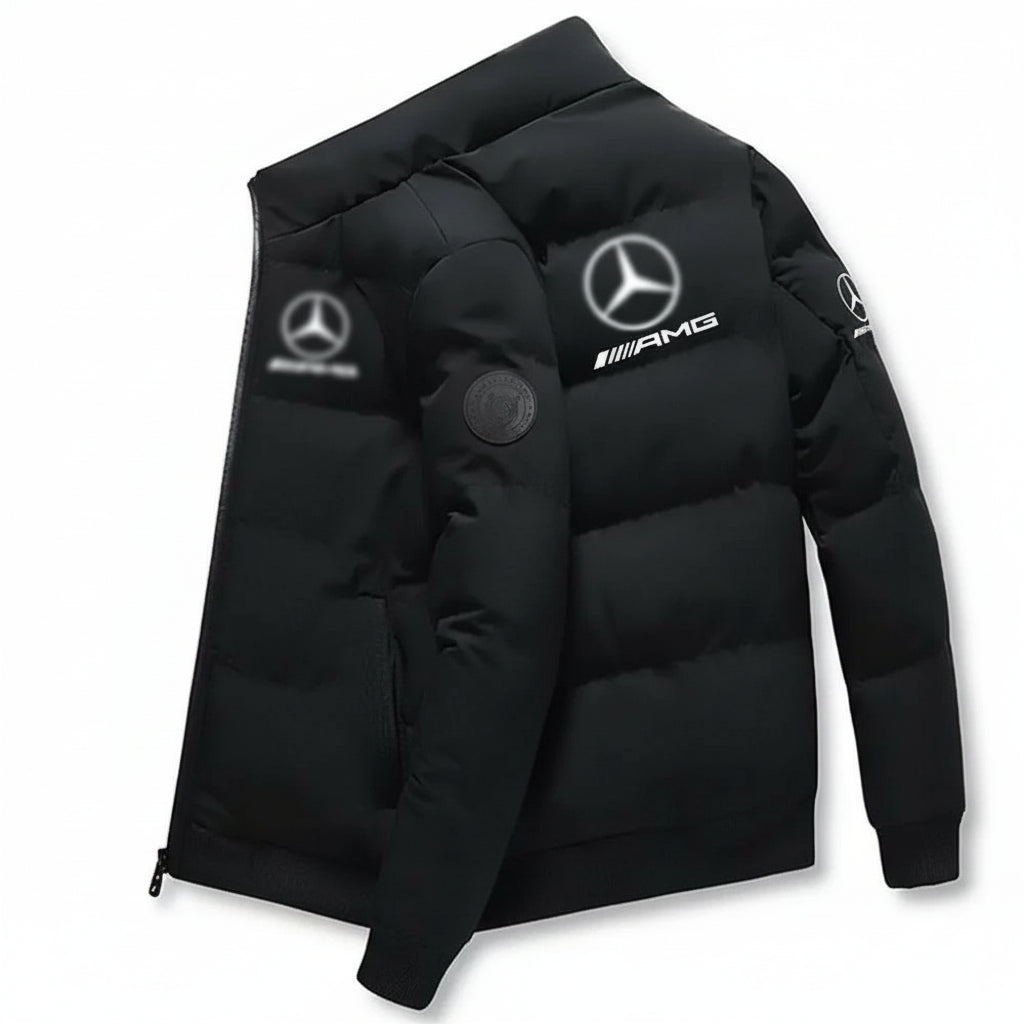 Men's Padded Quilted Bomber Jacket MB