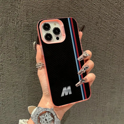 M Performance Style Case for iPhone BW