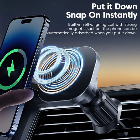 Magnetic Wireless Car Charger