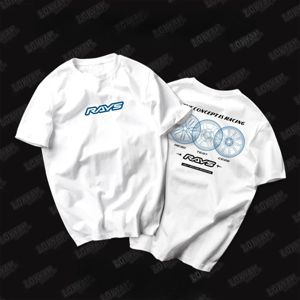 قميص RAYS بأكمام قصيرة 