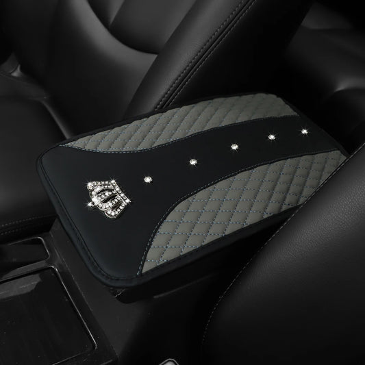 Luxury Diamond Car Armrest Pad