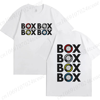 “Box Box Box” F1 Cotton Shirt