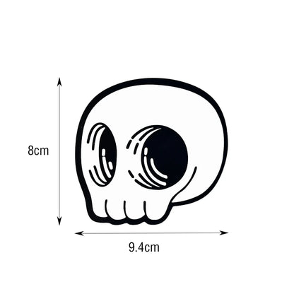 Skull Car Door Sticker 