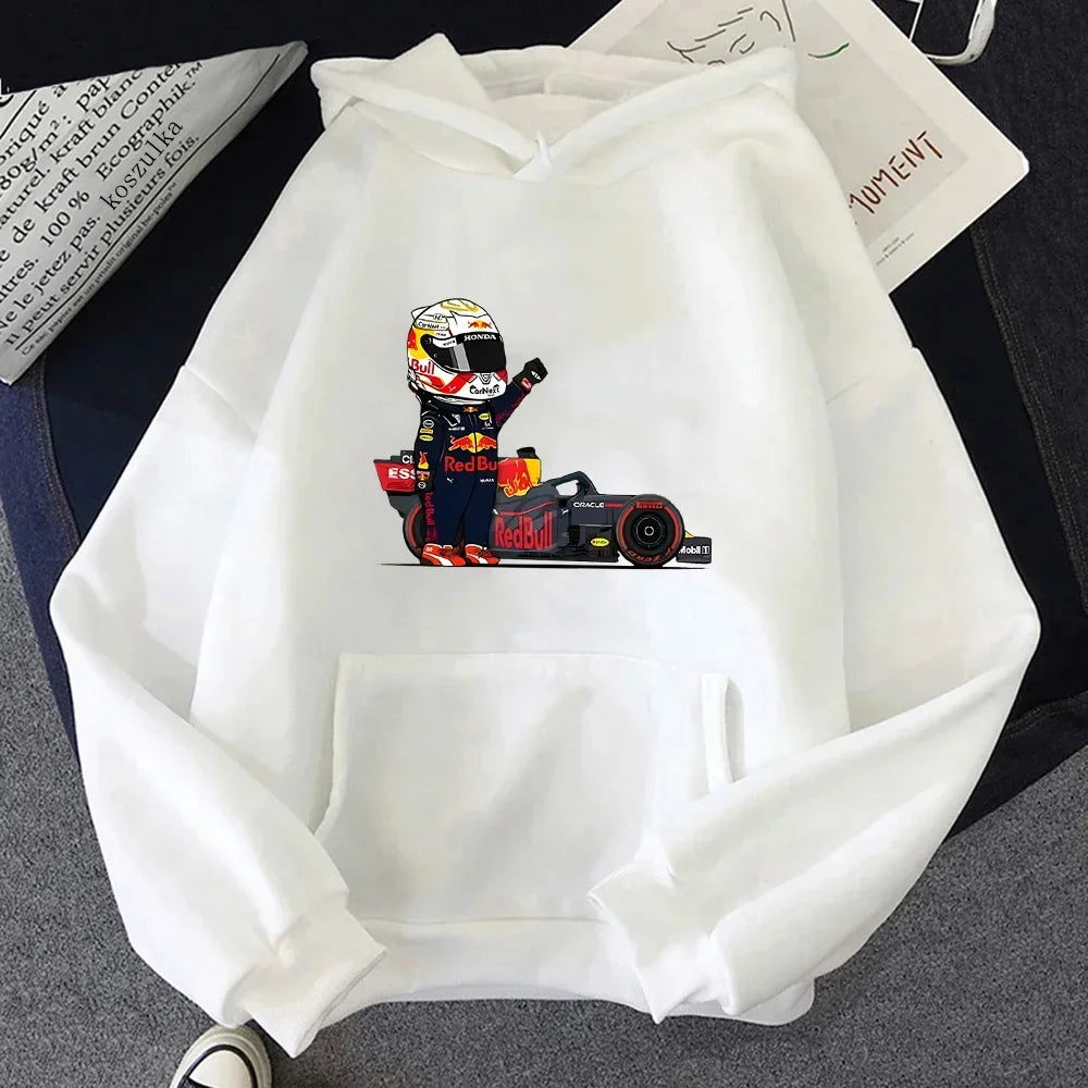 Mini F1 Hoodie Graphic Sweatshirt