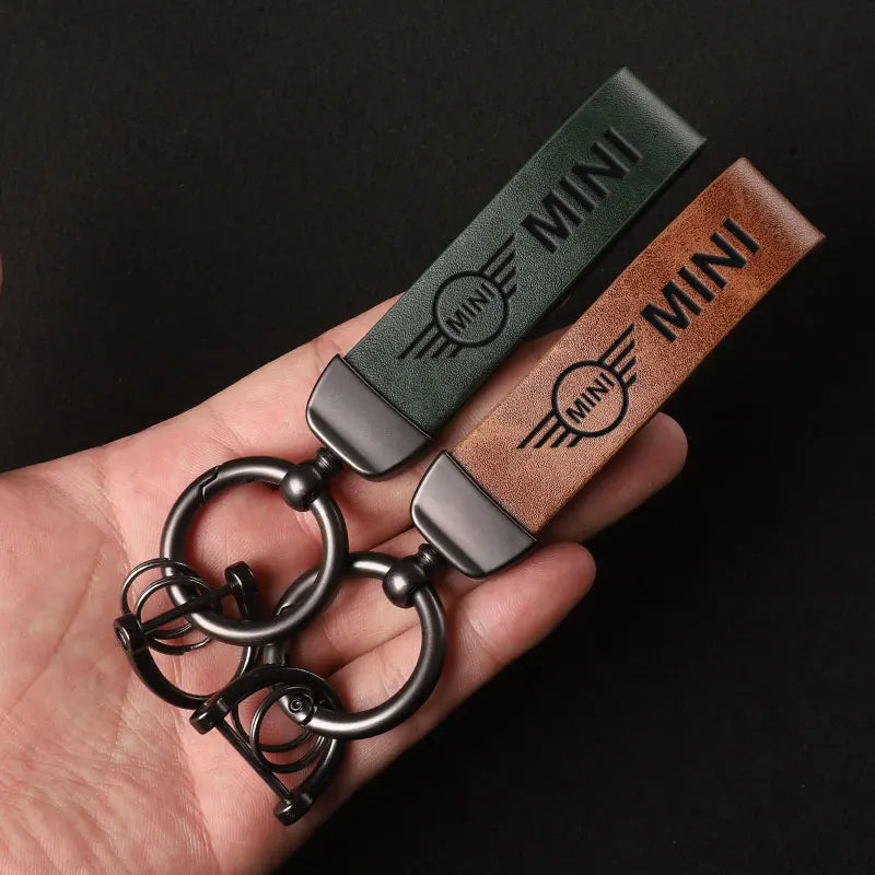 Mini Cooper Vintage Key Ring 
