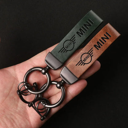 Mini Cooper Vintage Key Ring 