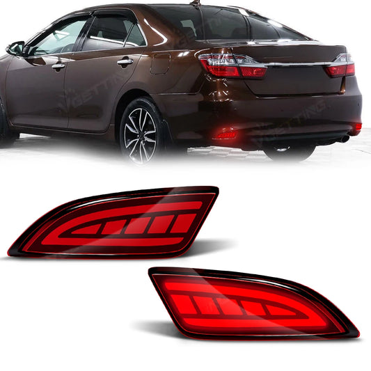Catarifrangenti a LED per paraurti posteriore per Camry TA