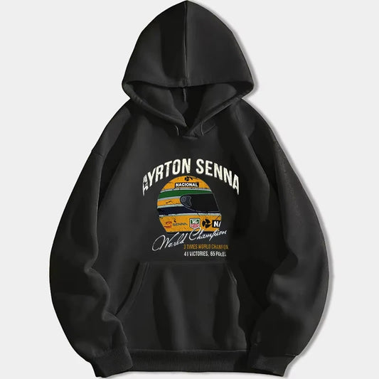 Ayrton Senna Premium Hoodie