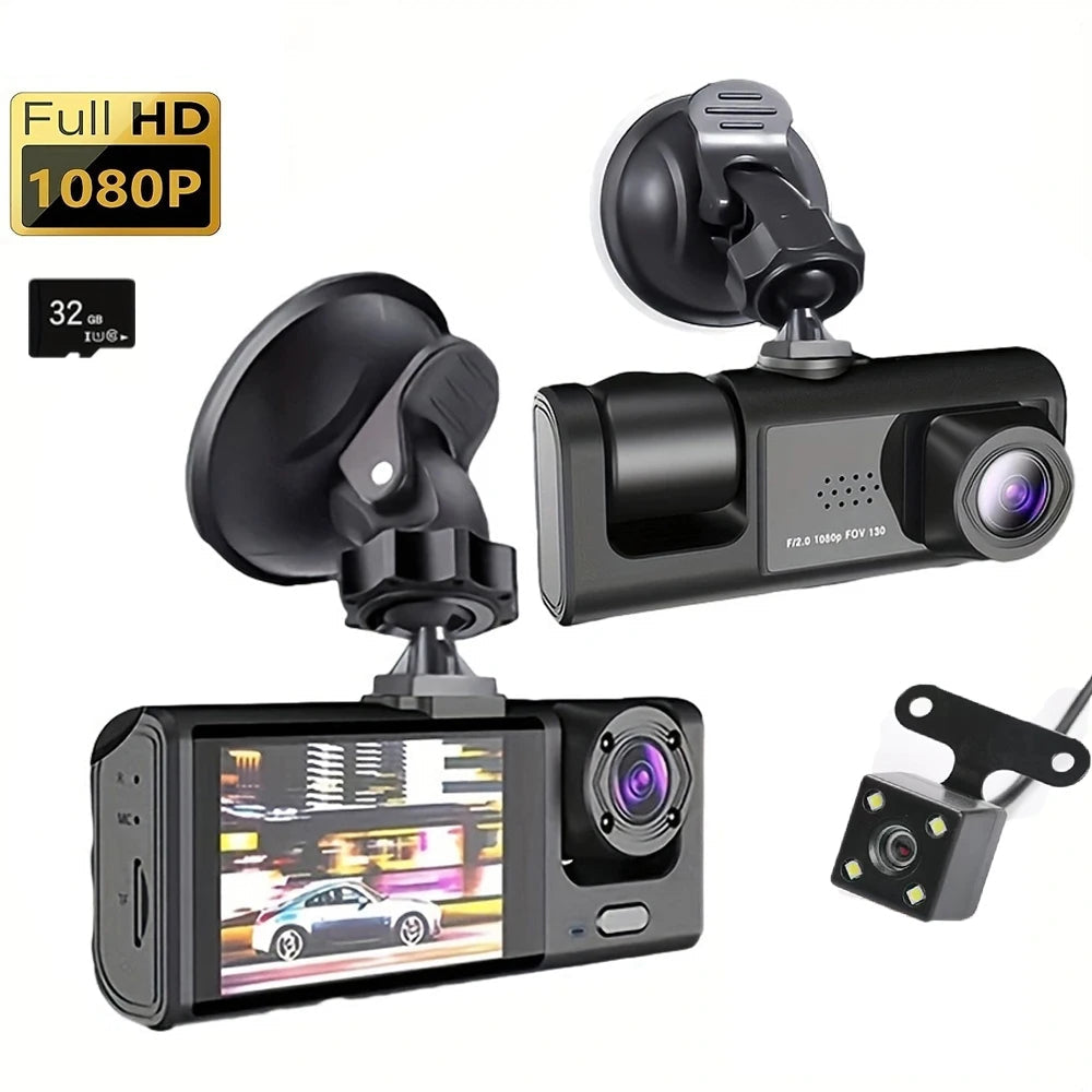 Dash Cam W/ IR Night Vision & Loop Recording 