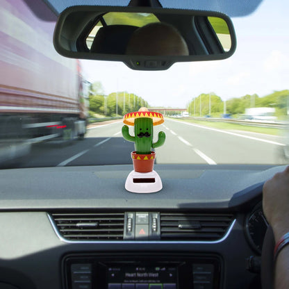 Dancing Cactus Dashboard Ornament
