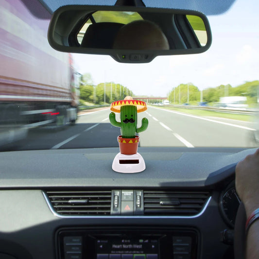 Dancing Cactus Dashboard Ornament
