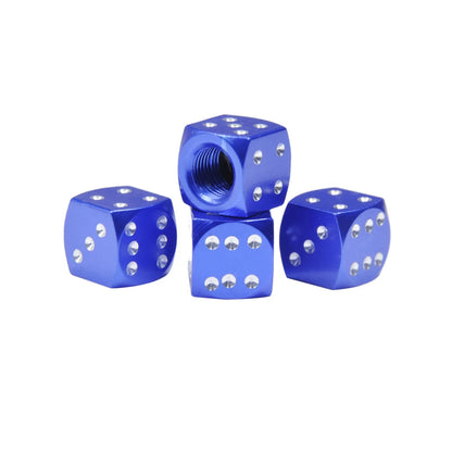 4Pcs/Set Aluminum Valve Caps 