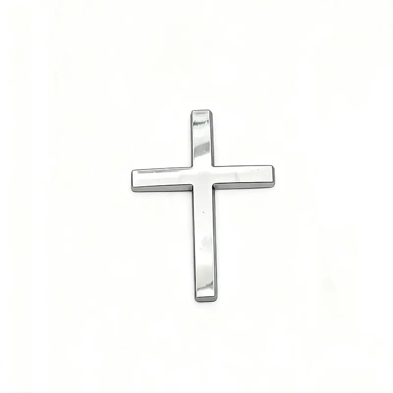 Metallic Cross Car Emblem