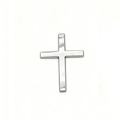 Metallic Cross Car Emblem