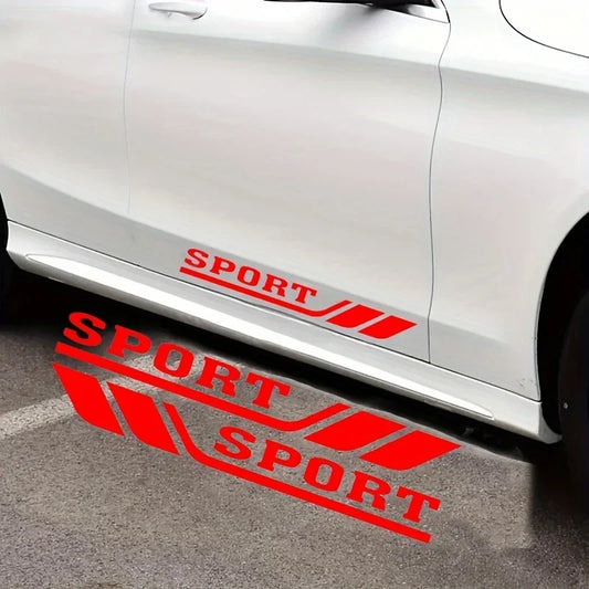 2PCS/SET Car Decor “SPORT” Sticker