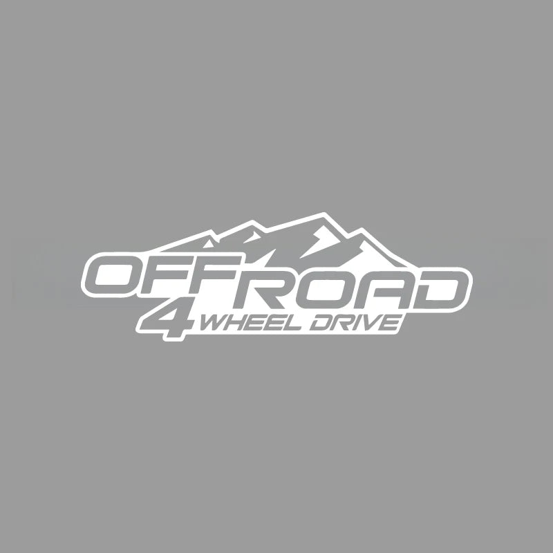 Mountain Off-Road Four Wheel Stickers
