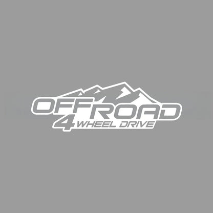 Mountain Off-Road Four Wheel Stickers