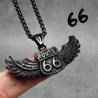 Dây chuyền nam Route 66 Wings
